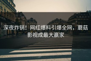 深夜炸锅！网红爆料引爆全网，蘑菇影视成最大赢家